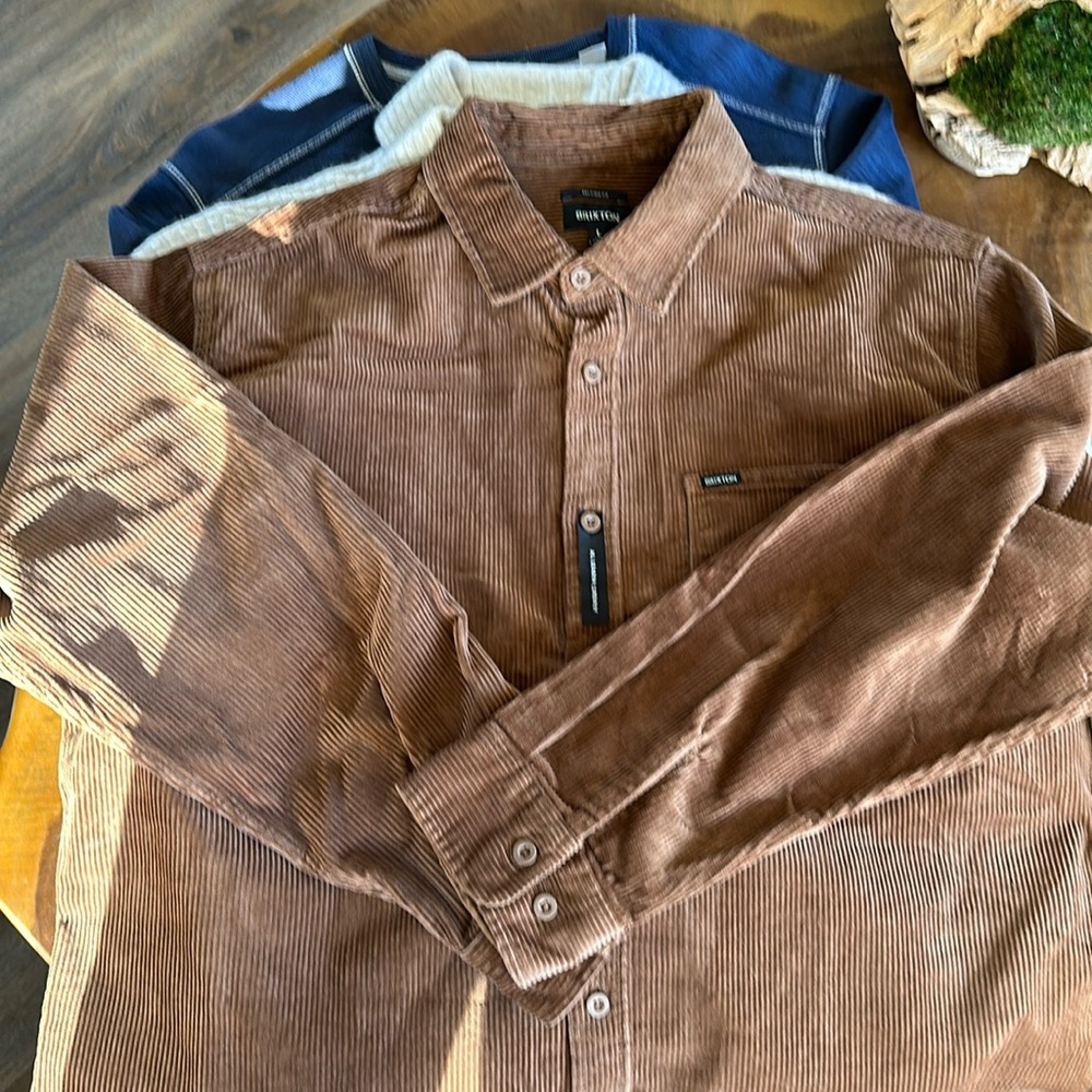 Brixton corduroy over shirt